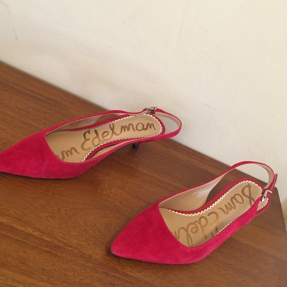 Sam Edelman | Shoes | Sam Edelman Slingbacks Kitten Heel | Poshmark